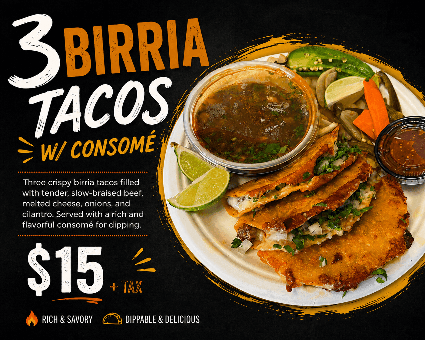 Birria tacos